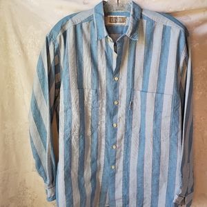 VtgSilver Label Levi's Button Shirt. Sz. Large